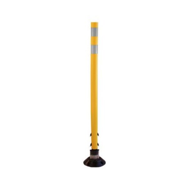 Accuform TRAFFIC DELINEATOR POSTS WITH FBS111YLWT FBS111YLWT - main